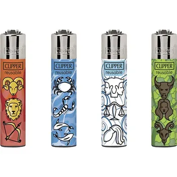 Zapalovač Zapalovač Clipper CP22RH Wild Horoscope balení - 24 ks