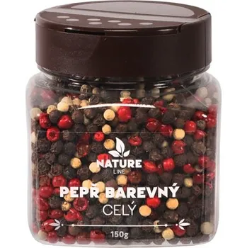 Koření Nature line Pepř barevný celý 150g dóza