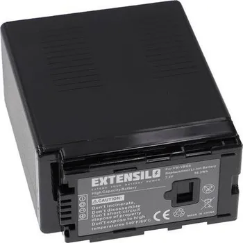 Intensilo - SRN Baterie Panasonic VW-VBG6 4000mAh Li-Ion 7,2V - neoriginální příslušenství pro profesionální videokamery, opatřena INFO-čipem