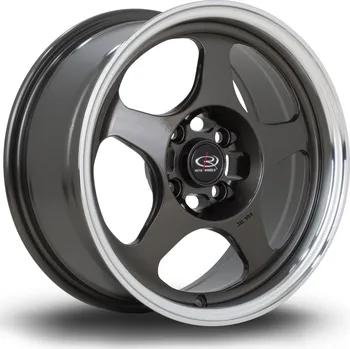 Alu kolo Disk Rota Slip 15X7 4X100 67,1 ET28, Gunmetal