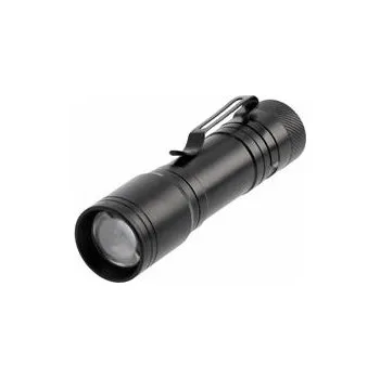 Svítilna GTV Svítilna LED na baterie 1xAA, 3W, 200lm, 6400 K, 250 m, IP44, černá