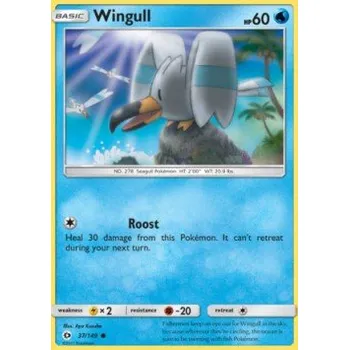 Sběratelská karetní hra Pokémon SUM 037/149 Wingull - Sun & Moon Stav: Near Mint, Verze: NORMAL