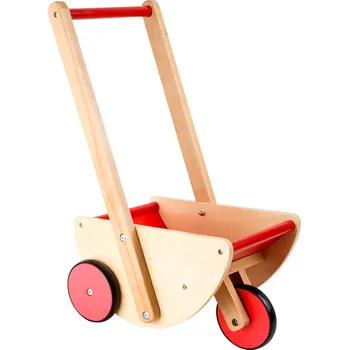 Dětské chodítko Small foot by Legler small foot Dřevěný vozík s třemi koly