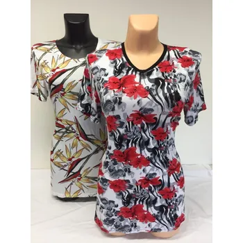 Dámská tunika Dvě halenky za akční cenu L 42, Barva Jako na obrázku 4, Velikost L 42 , Materiál 96% Viskoza 4% Lycra