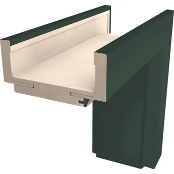 Zárubeň Obložková zárubeň Naturel Estra 70 cm pro tloušťku stěny 10-12,5 cm levá O2OM70L