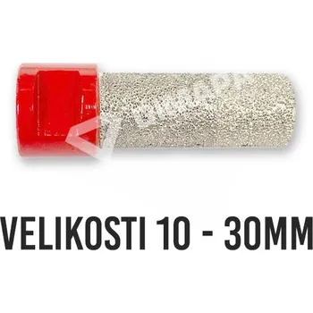 Fréza Diamantová fréza kulatá 30mm / rotační pilník