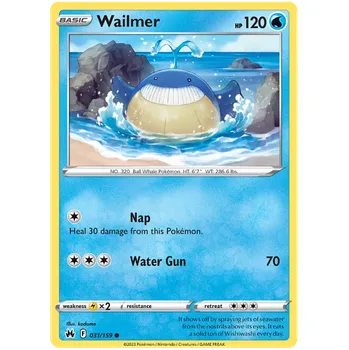 Sběratelská karetní hra Pokémon TCG Wailmer 031/159