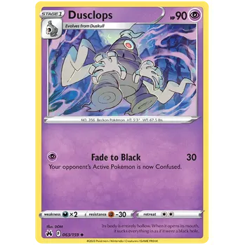 Sběratelská karetní hra Pokémon TCG Dusclops 063/159