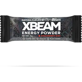 Doplněk stravy GymBeam Vzorek XBEAM Energy Powder 9 g jahoda kiwi