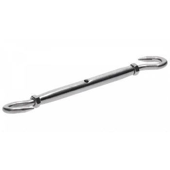 Šponovák pro lanko, závit M5 a LH5, broušená nerez AISI 304