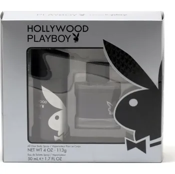 Pánský parfém Playboy Playboy Hollywood For Him SET: Toaletní voda 100ml + Deospray 150ml Pre mužov Toaletní voda