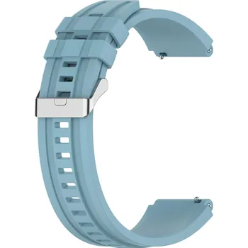 Příslušenství k chytrým hodinkám eses Prodloužený silikonový řemínek - Světle modrý, 22 mm
