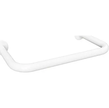 Madlo do koupelny Bemeta HELP: Ochrana sifonu proti nárazu invalidních vozíků s krytkou, bílá 301102123