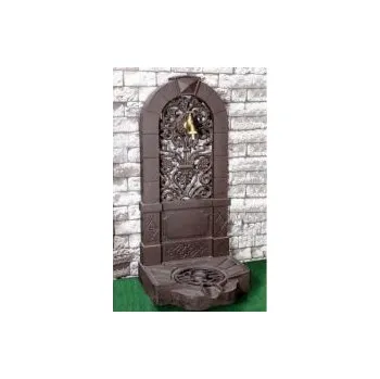 Zahradní dekorace retro litinová výlevka na zahradu , zahradní litinové výpustné místo s