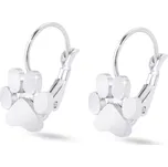 biju Visací náušnice se zvířecí tlapkou 2836