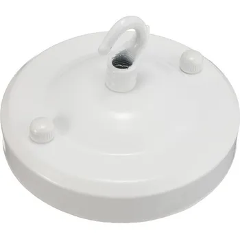 Baldachýn s háčkem, průměr 105mm, bílý