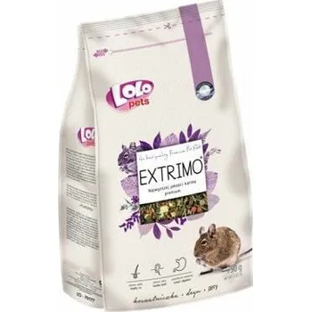 Krmivo pro hlodavce LOLO EXTRIMO kompletní krmivo pro osmáky v sáčku se zipem 750 g