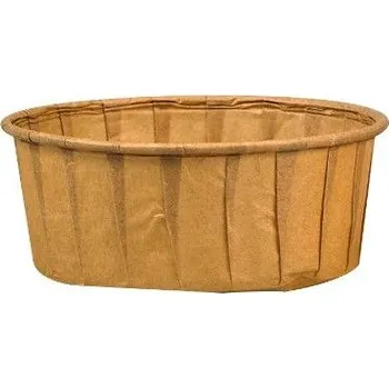 Jednorázové nádobí FINGERFOOD papírová mistička kraft Firstpack 65/75/30mm 120ml 200ks