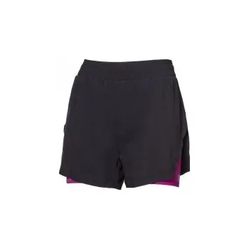 Dámské kraťasy Progress CARRERA SHORTS černá/višňová M; Černá kraťase + DÁREK DLE VÝBĚRU!