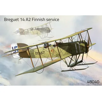 Plastikový model 1/48 Breguet 14 A2 'Finnish service' (2x camo)