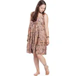 Dámské šaty ALKA světle oranžové