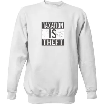 Pánská mikina Mikina bez kapuce Unisex s potiskem TIT velké logo mikina pánské