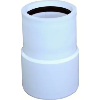 Kouřovod REGULUS BB011084 redukce M/F, 80/60mm, polypropylen, bílá