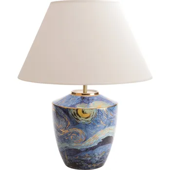 Lampička Goebel Van Gogh Lampa Hvězdná noc bílá