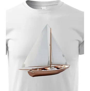 Chlapecké tričko Dětské tričko Plachetnice, Barva Bílá, Velikost 158 cm/12 roků, Canvas Dětské tričko Bezvatriko.cz 1977