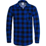 Procera modro černá košile s dlouhým rukávem