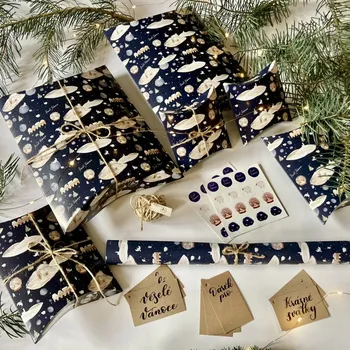 Vánoční dekorace Be Nice EKO vánoční balicí sada Nebeská