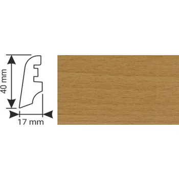 soklová lišta K - Produkt K-Produkt lišta KP40 54122 Buk C