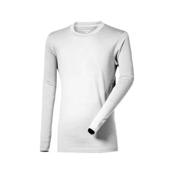 Progress ORIGINAL pánské triko LS BAMBUS bílá XXXL; Bílá triko