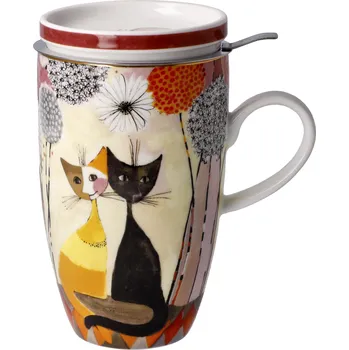 Goebel Yogi Hrnek na čaj se sítkem Soffioni