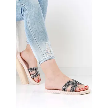 Dámské pantofle Prety Gumové pantofle s kamínky 1911-12B Velikost: 37