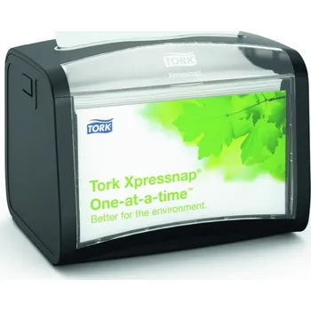Papírový ubrousek Zásobník Tork na ubrousky N4 Xpressnap (272611) stolní, černý