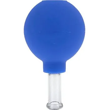 Masážní přístroj Masážní baňky pro omlazení pleti a redukci celulitidy - Modrá-1