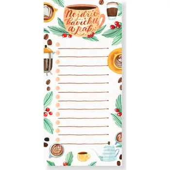 Chaukiss TO DO list - "Nejdřív kávičku a pak..."