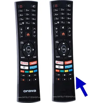 Orava LT-1210 LED B211SB dálkový ovladač náhradní