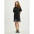 Dámské šaty Karl Lagerfeld Signature Hem T-Shirt Dress 231W1357999 XS