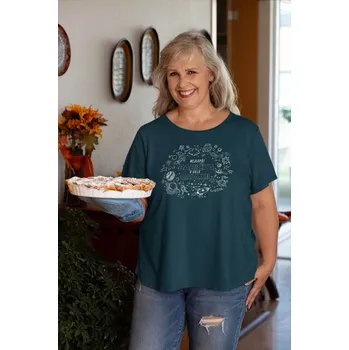 Dámské tričko Dámské tričko Nejlepší babička v celé galaxii Barva: Petrolejová modrá, Velikost: S