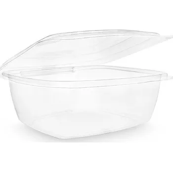 Jednorázové nádobí Vegware Miska s integrovaným víkem 1500ml 160/200/75mm 50ks