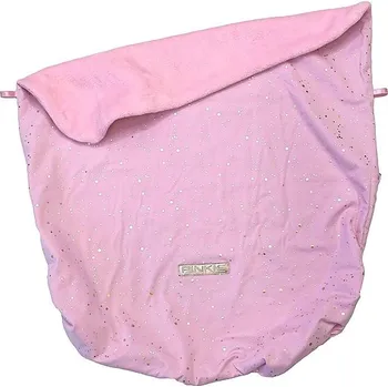 Dětská deka Pinkie-deka se stahováním Shine Gold Pink