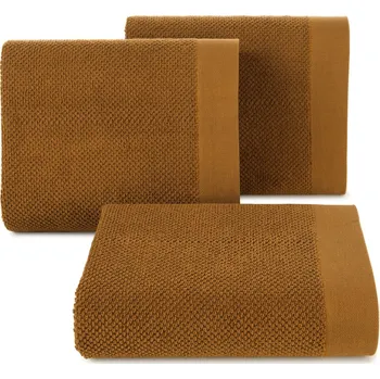 Ručník BAVLNĚNÝ RUČNÍK RISO7 70X140 CM MEDOVÁ