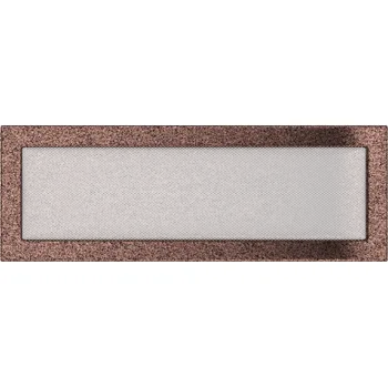 Kratki Mriežka 17x49 medená