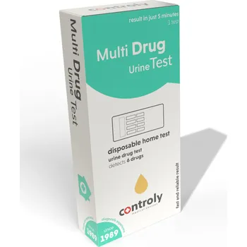 Diagnostický test Hydrex Diagnostics 1x Multi drogový na 6 drog (AMP,COC,MOR,MOR,THC) z moči