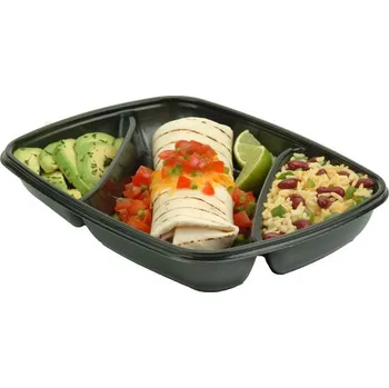 Jednorázové nádobí Sabert Menu miska 3D PP 975ml 280/200/40mm 50ks