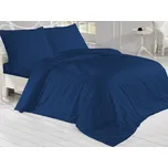 Brotex Povlečení Satén 140x200, 70x90cm tmavě modré