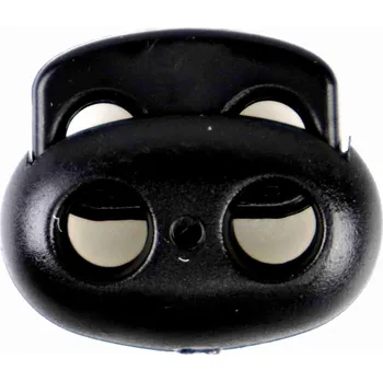 Pro Háčkování Brzdička dvoušňůrová velká černá