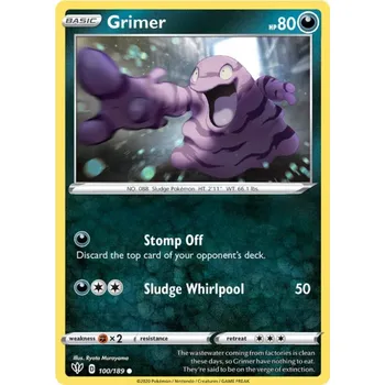 Sběratelská karetní hra Grimmer 100/189 - Darkness Ablaze Typ karty: Non-Holo